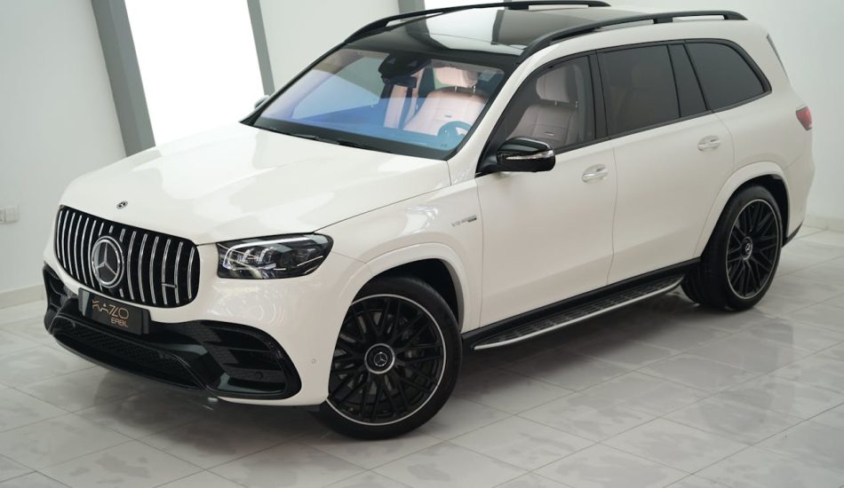 Mercedes-AMG GLS 63 at a Car Dealership